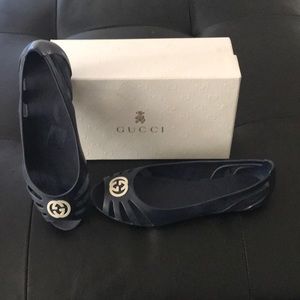 Kids Gucci rubber shoes size 33 kids us size 3